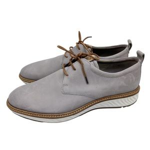 Ecco Men’s St.1 Hybrid Plain Toe Shoe in Moon Rock
